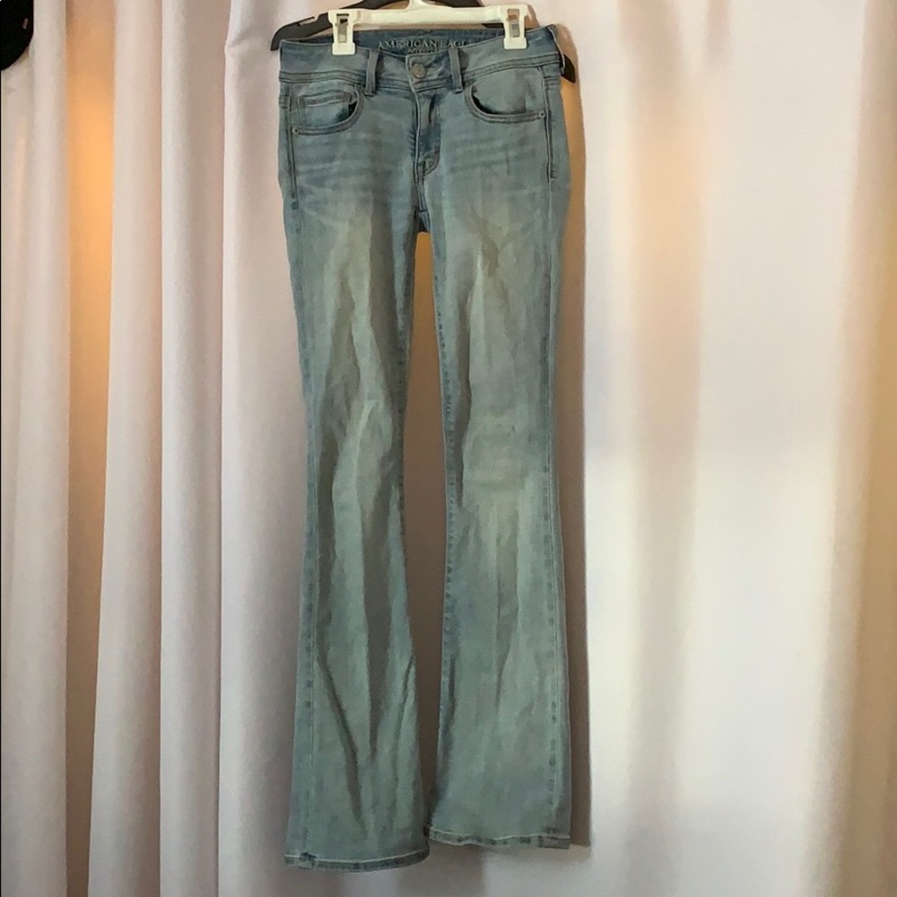 American each boot cut jeans